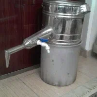 دیگ عرق گیری گلاب کوت کوتو بیدمشک ..