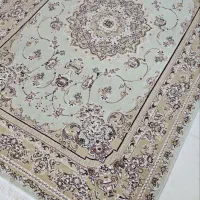 دو تخته فرش 6متری کرم رنگ