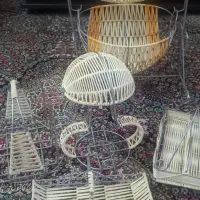 سبد سیب زمینی جا لیوانی قاشقی ست هم|آب‌چکان و نظم‌دهنده ظروف|کرمان, |دیوار