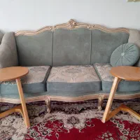 میزسه تکه جلو مبلی نو کاراملی|مبلمان خانگی و میز عسلی|یزد, |دیوار