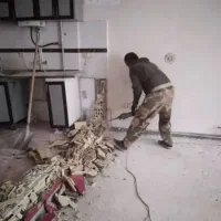 تخریب/حذف تیغه های اضافی/حذف ستون/حتی یک متر