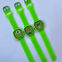 ساعت طرح دار استیکری رنگارنگ بند پیو بولون