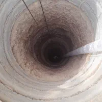 چاه کن مغنی تخریب