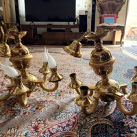 لوسترهای قدیمی و آنتیک|لوستر و چراغ آویز|اصفهان, شاه پسند|دیوار
