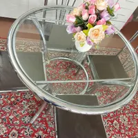 میز نهار خوری استیل