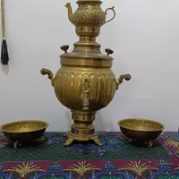 سماور قدیمی برنجی عتیقه
