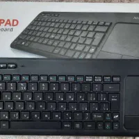 کیبورد بدون سیم تراست با تاچ پد|قطعات و لوازم جانبی رایانه|تهران, مهران (سیدخندان)|دیوار