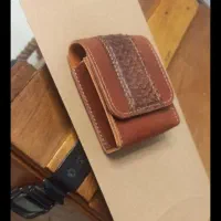 جاکارتی و کیف سیگار چرمی