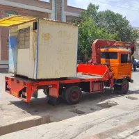 جرثقیل خاور 3تن کفی دکل بلند جهت کار (شبانه روزی)|خدمات حمل و نقل|شیراز, ترمینال باربری|دیوار