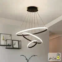 لوستر مدرن دایره کهکشانی ۷۰ ۵۰ ۳۰ تولیدی|لوستر و چراغ آویز|کرج, کیانمهر|دیوار