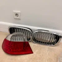 جلو پنجره bmw e46 ci با چراغ عقب فابریک