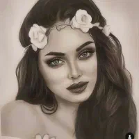 نقاشی چهره ، طراحی چهره|تابلو، نقاشی، عکس|بیرجند, |دیوار