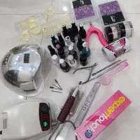 لوازم کامل کاشت ناخن