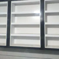 قفسه mdf|کتابخانه، شلف، قفسه‌های دیواری|الشتر, |دیوار