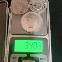 چهار عدد سکه نقره