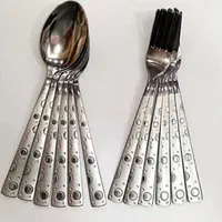 قاشق چنگال استیل ضخیم قیمت مناسب وارداتی|ظروف سرو و پذیرایی|مشهد, رضاییه|دیوار