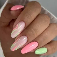 ترمیم ناخن با لاکژل ساده ۲۰۰