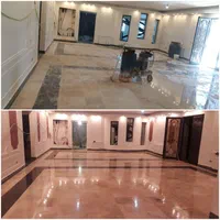 کف سابی سنگ بتن موزایک صاب پله پیچ رولپلاک سنگهای|خدمات نظافت|اراک, |دیوار