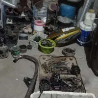 تعدادی وسایل موتوری ۲۰۰|قطعات یدکی و لوازم جانبی|آق قلا, |دیوار