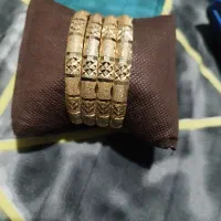 النگو آبکاری طلا رنگ ثابت