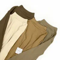 بلوز کبریتی یقه ۵ سانت قواره دار