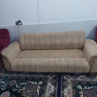 یه دست مبل ۷ نفره چستر شرکتی محکم وبادوام|مبلمان خانگی و میز عسلی|گلستان (تهران), |دیوار