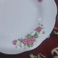 بشقاب خورشت خوری گل سرخ|ظروف سرو و پذیرایی|بروجرد, |دیوار