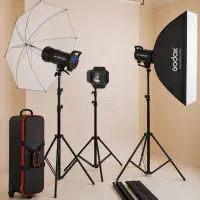 کیت نور پردازی اتلیه Godox Sk400II