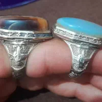 یه جفت انگشتر فروهر نقره برای معاوضه