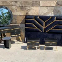 سرویس کامل تخت خواب دو نفره رومان|تخت و سرویس خواب|خرمآباد, |دیوار