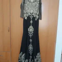 پیراهن مجلسی زنانه کار شده|لباس|آستارا, |دیوار