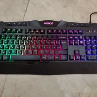 کیبورد گیمینگ هیسکا ، سوییچ ممبران ، RGB دکمه جدا|قطعات و لوازم جانبی رایانه|تهران, تهرانپارس جنوبی|دیوار
