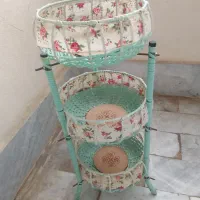 سبد سیب زمینی و پیاز