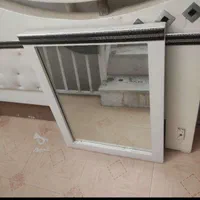 تختخواب دو نفره با تاج و آینه