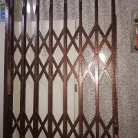 درب آکاردئونی فلزی ضدسرقت 120×218|مصالح و تجهیزات ساختمان|بجنورد, |دیوار