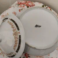 سه عدد سوپ خوری آنتیک (مارک ارکیده و دولوکس ژاپنی)|کلکسیون اشیاء عتیقه|تهران, کوی بیمه|دیوار