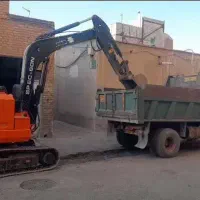 اجاره مینی بیل و بیل میکانیکی (باقریان)|خدمات حمل و نقل|قم, میرزائیه|دیوار