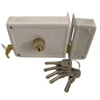 قفل حیاطی ضد اهرم 5 کلید دوشیار اماتیس