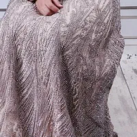 لباس مجلسی سنگ دوزی سایز ۴۴ تا ۴۸|لباس|قزوین, |دیوار