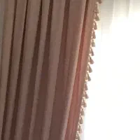 دو عدد والان پرده ساتن امریکایی