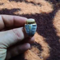 انگشتر نقره جواهری یاقوت کبود واوپال|جواهرات|قم, نیروگاه|دیوار