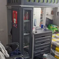 تختخواب دوطبقه درحد نو مناسب جوان و بزرگسال