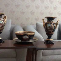 ظروف چینی سرمه ای|کلکسیون اشیاء عتیقه|اصفهان, ملک‌شهر|دیوار