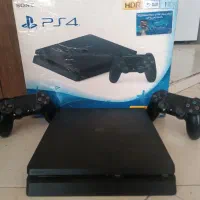 ps4 1 tra (پلی 4 اسلیم یک ترا دو دسته فول گیم)