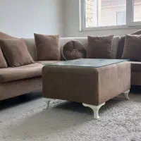 فروش مبل ال کارکرده به همراه جلو مبلی