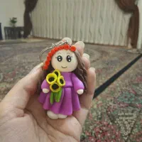 عروسک و جاکلیدی خمیری