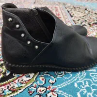 کفش نیم  بوت چرم|کیف، کفش، کمربند|زاهدان, |دیوار