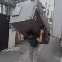 کارگر اسباب منزل خرفه ای جابجایی با شیش چرخ و...