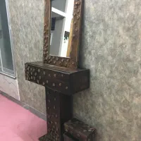 ست آیینه و کنسول سطل اشغال و جای دستمال