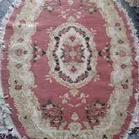 فرش بیضی